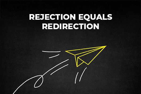 Rejection equals Redirection