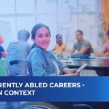 Differently Abled Careers- Indian Context 